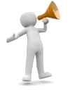 Transparent With Bullhorn